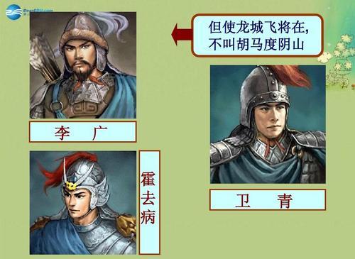 “但使龙城飞将在，不教胡马度阴山”是什么意思？