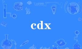 网络上的“cdx”是什么意思？