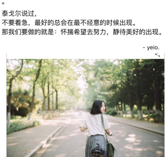 “不要着急,最好的总会在最不经意的时候出现”什么意思？