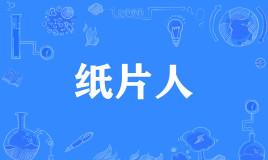 【网络用语】“纸片人”是什么意思？