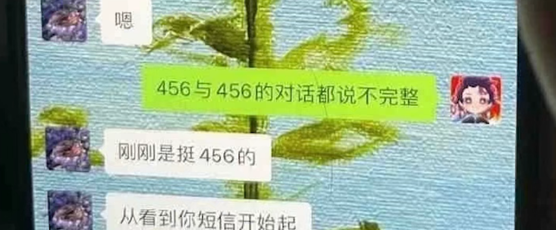 “456”是什么梗？“456”是什么意思？