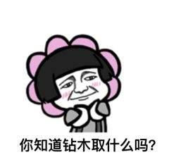 钻木取什么是什么梗（钻木取什么表情包图片）