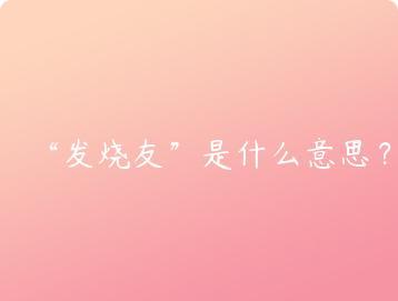 发烧友是什么意思？