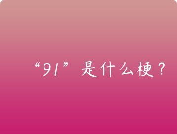 91是什么梗？