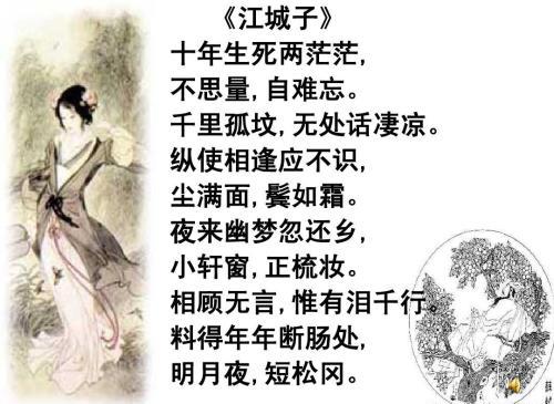 “十年生死两茫茫，不思量自难忘”是什么意思？