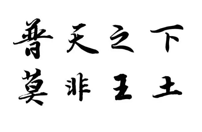 “普天之下，莫非王土”是什么意思？