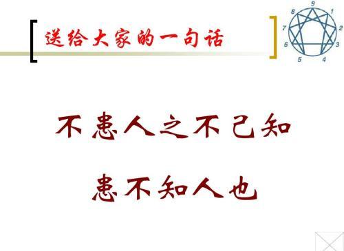 “不患人之不己知,患不知人也”是什么意思?