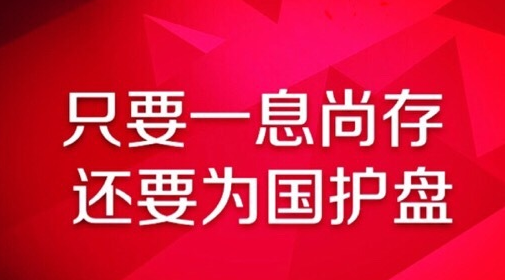 “为国护盘”是什么意思？