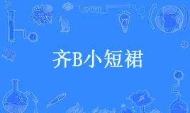 “齐b小短裙”是什么意思？