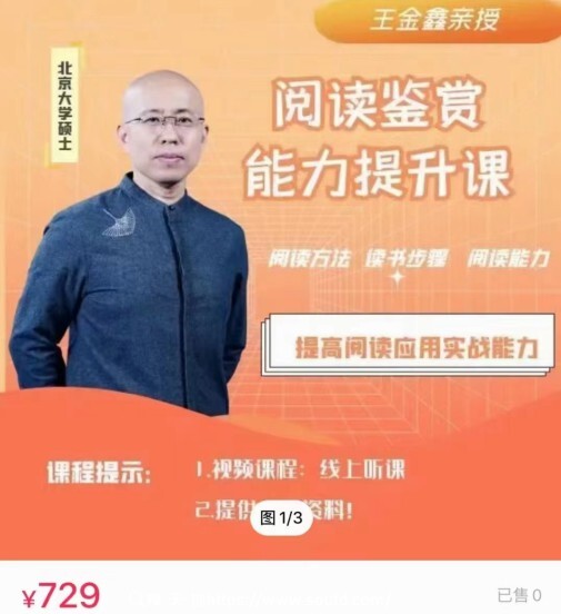 王金鑫讲《阅读鉴赏》