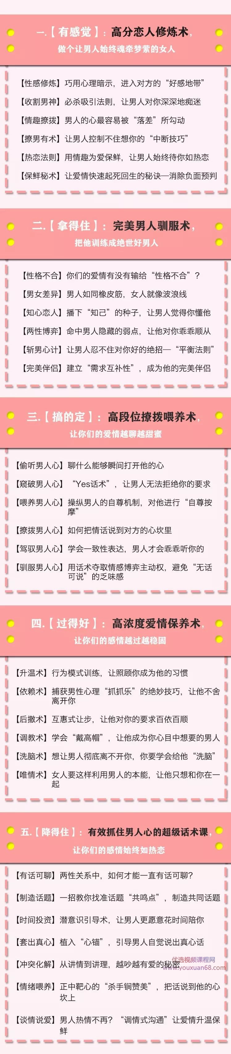 5大超级情感逆袭术，教你轻松搞定男人心，做爱情的主宰者