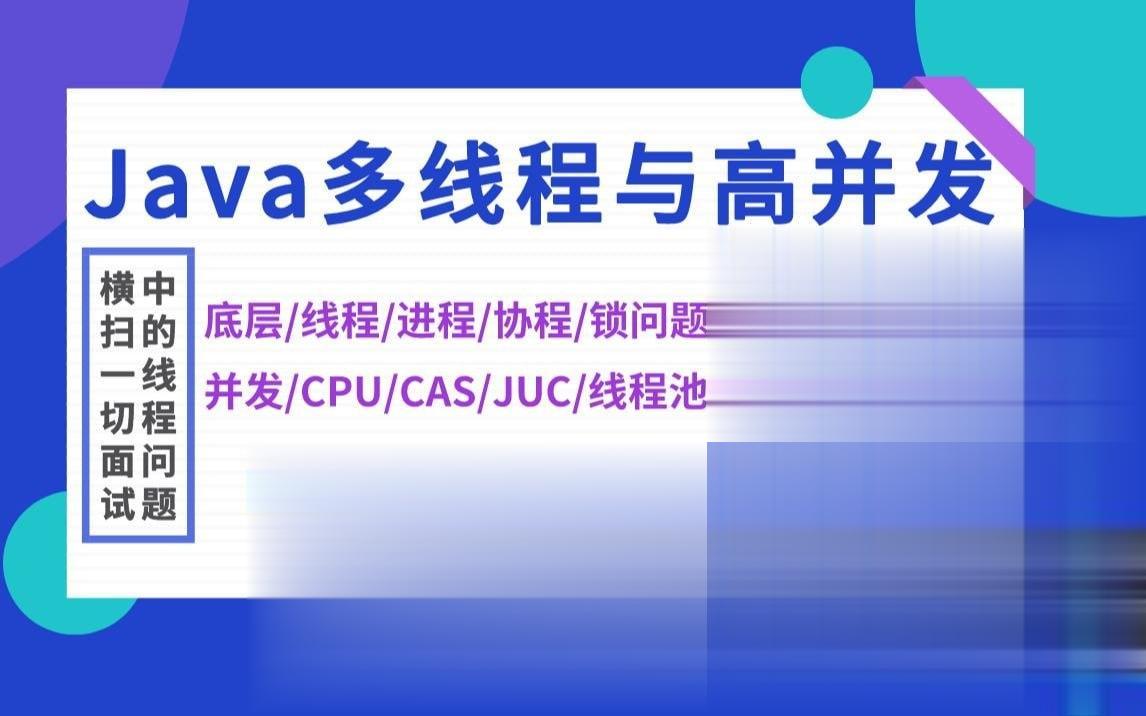 Java-马士兵-【Java多线程与高并发】从入门到精通